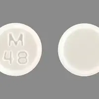 Pioglitazone (Pioglitazone (oral) [ pye-o-glit-a-zone ])-M 48-15 mg (base)-White-Round