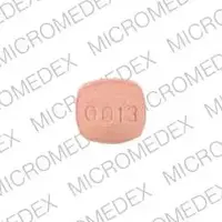 Pravastatin (Pravastatin [ prav-a-stat-in ])-0013 10-10 mg-Pink-Oval