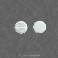 Prednisone (Prednisone)-MP 52-10 mg-White-Round