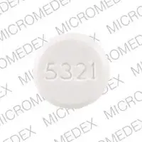 Primidone (Primidone [ prim-i-done ])-DAN DAN 5321-250 mg-White-Round