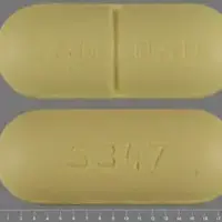 Probenecid (Probenecid [ proe-ben-a-sid ])-5347 DAN DAN-500 mg-Yellow-Capsule-shape