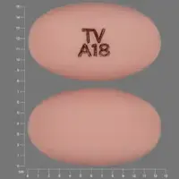 Progesterone (Progesterone [ proe-jess-te-rone ])-TV A18-100 mg-Peach-Oval