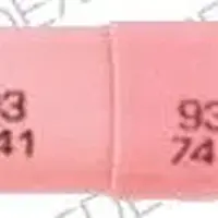 Propoxyphene (Propoxyphene [ pro-pox-i-feen ])-93 741 93 741-65 mg-Pink-Capsule-shape