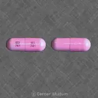 Propoxyphene (Propoxyphene [ pro-pox-i-feen ])-93 741 93 741-65 mg-Pink-Capsule-shape