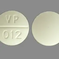 Pyrazinamide (Pyrazinamide [ peer-a-zin-a-mide ])-VP 012-500 mg-White-Round