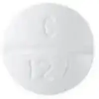 Pyrimethamine (Pyrimethamine [ pir-i-meth-a-meen ])-C 127-25 mg-White-Round