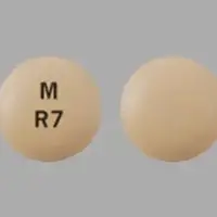 Rabeprazole (Rabeprazole [ ra-bep-ra-zole ])-M R7-20 mg-Beige-Round