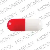 Ramipril (Ramipril [ ram-i-pril ])-> RP 5-5 mg-White / Red-Capsule-shape