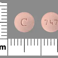 Repaglinide (Repaglinide (oral) [ re-pag-li-nide ])-C 747-2 mg-Pink-Round