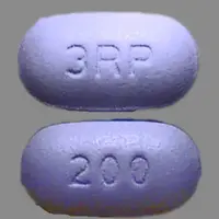 Ribavirin (inhalation) (Ribavirin (inhalation) [ rye-ba-vye-rin ])-200 3RP-200 mg-Blue-Capsule-shape