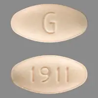 Rimantadine (Rimantadine [ ri-man-ta-deen ])-G 1911-100 mg-Orange-Oval