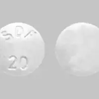 Sildenafil (Sildenafil (oral) [ sil-den-a-fil ])-SDF 20-20 mg (base)-White-Round