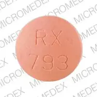 Simvastatin (Simvastatin)-RX 793-80 MG-Red-Round