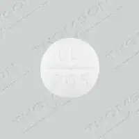 Sodium bicarbonate (Sodium bicarbonate (sew dee uhm buy car bo nayt))-CL 205-5 grain (325 mg)-White-Round