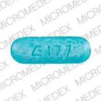 Sotalol (Sotalol (oral/injection) [ soe-ta-lol ])-E 177-160 mg-Blue-Capsule-shape