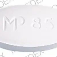 Sulfamethoxazole and trimethoprim (Sulfamethoxazole and trimethoprim (oral/injection) [ sul-fa-meth-ox-a-zole-and-trye-meth-oh-prim ])-MP 85-800 mg / 160 mg-White-Oval