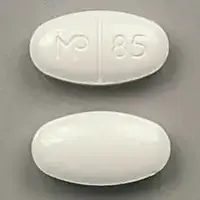 Sulfamethoxazole and trimethoprim (Sulfamethoxazole and trimethoprim (oral/injection) [ sul-fa-meth-ox-a-zole-and-trye-meth-oh-prim ])-MP 85-800 mg / 160 mg-White-Oval