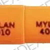 Temazepam (Temazepam [ te-maz-e-pam ])-MYLAN 4010 MYLAN 4010-15 mg-Orange-Capsule-shape