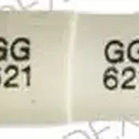 Terazosin (Terazosin [ ter-ay-zo-sin ])-GG 621 GG 621-1 mg-White-Capsule-shape