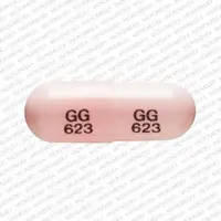 Terazosin (Terazosin [ ter-ay-zo-sin ])-GG 623 GG 623-5 mg-Pink-Capsule-shape