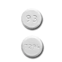 Terbinafine (Terbinafine [ ter-bin-na-feen ])-93 7294-250 mg-White-Round