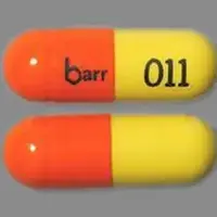 Tetracycline (Tetracycline [ tet-tra-sye-kleen ])-barr 011-250 mg-Orange & Yellow-Capsule-shape