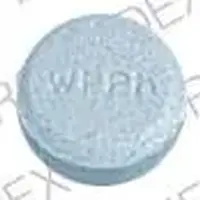 Timolol (systemic) (monograph) (Medically reviewed)-192 WPPh-5 mg-Blue-Round