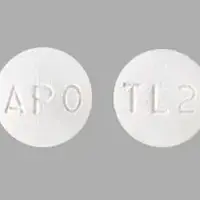 Tolterodine (Tolterodine [ tol-ter-oh-deen ])-APO TL 2-2 mg-White-Round