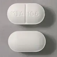 Acetaminophen and butalbital (Acetaminophen and butalbital [ a-seet-a-min-oh-fen-and-bue-tal-bi-tal ])-MIA 106-325 mg / 50mg-White-Capsule-shape