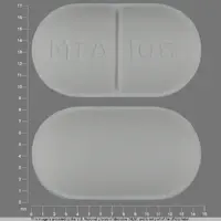 Acetaminophen and butalbital (Acetaminophen and butalbital [ a-seet-a-min-oh-fen-and-bue-tal-bi-tal ])-MIA 106-325 mg / 50mg-White-Capsule-shape