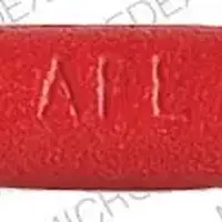 Acetaminophen and caffeine (Acetaminophen and caffeine [ a-seet-a-min-oh-fen-and-kaf-een ])-AFE-acetaminophen 500 mg / caffeine 65 mg-Red-Oval