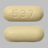 Acetaminophen and tramadol (Acetaminophen and tramadol [ a-seet-a-min-o-fen-and-tram-a-dol ])-537-325 mg / 37.5 mg-Yellow-Capsule-shape