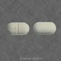 Acetaminophen, butalbital, and caffeine (Acetaminophen, butalbital, and caffeine [ a-seet-a-min-oh-fen, bue-tal-bi-tal, and-kaf-een ])-MIA 110-325 mg / 50 mg / 40 mg-White-Oval