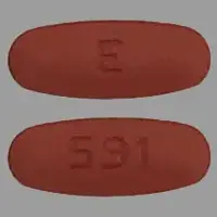 Aliskiren (Aliskiren [ a-lis-ke-rin ])-E 591-300 mg-Brown-Oval