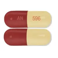 Aspirin and dipyridamole (Aspirin and dipyridamole [ as-pi-rin-and-dye-peer-id-a-mole ])-AN 596-25 mg / 200 mg-Red & Yellow-Capsule-shape