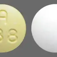 Aspirin, carisoprodol, and codeine (Aspirin, carisoprodol, and codeine [ as-pir-in, kar-eye-soe-proe-dol, and-koe-deen ])-A 138-325 mg / 200 mg / 16 mg-Yellow & White-Round