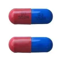 Atazanavir (Atazanavir [ a-ta-zan-a-vir ])-93 5528 93 5528-300 mg-Blue / Red-Capsule-shape