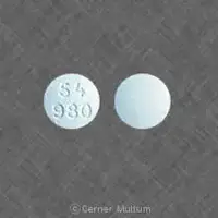 Cyclophosphamide (oral and injection) (Cyclophosphamide (oral/injection) [ sye-kloe-foss-fa-mide ])-54 980-50 mg-Blue-Round