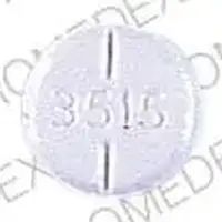 Cyproheptadine (Cyproheptadine [ sip-roe-hep-ta-deen ])-3515 RUGBY-4 mg-White-Round