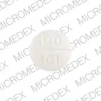 Dapsone (Dapsone [ dap-sone ])-JACOBUS 100 101-100 mg-White-Round