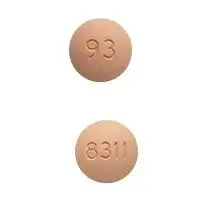 Eletriptan (Eletriptan [ el-e-trip-tan ])-93 8311-40 mg-Orange-Round