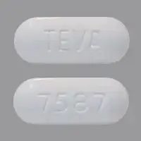 Ezetimibe and simvastatin (Ezetimibe and simvastatin [ ez-et-i-mibe-and-sim-va-stat-in ])-TEVA 7587-10 mg / 80 mg-White-Capsule-shape