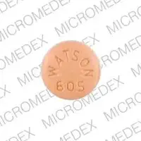 Labetalol (Labetalol (oral/injection) [ la-bay-ta-lol ])-WATSON 605-100 mg-Beige-Round