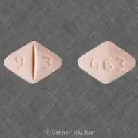 Lamotrigine (Lamotrigine [ la-moe-tri-jeen ])-9 3 463-100 mg-Pink-Four-sided