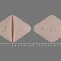 Lamotrigine (Lamotrigine [ la-moe-tri-jeen ])-9 3 463-100 mg-Pink-Four-sided