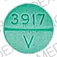 Levothyroxine (oral/injection) (Levothyroxine (oral/injection) [ lee-voe-thye-rox-een ])-3917 V-0.3 mg-Green-Round