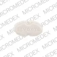 Levoxyl (Levothyroxine [ lee-voe-thye-rox-een ])-LEVOXYL dp 125-125 mcg (0.125 mg)-Brown-Oval