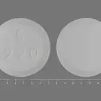 Liothyronine (Liothyronine [ lye-oh-thye-roe-neen ])-5 220-5 mcg-White-Round