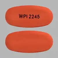 Mesalamine (rectal) (Mesalamine (rectal) [ me-sal-a-meen ])-WPI 2245-1.2 g-Brown-Oval