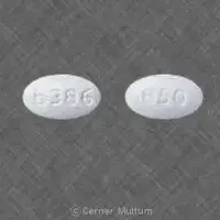 Metformin (eqv-glumetza) (Metformin [ met-for-min ])-b386 850-850 mg-White-Oval